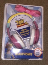 Disney/Pixar Toy Story 4 Bo Peep Headphones - NEW W/Pink Now. Parental Control