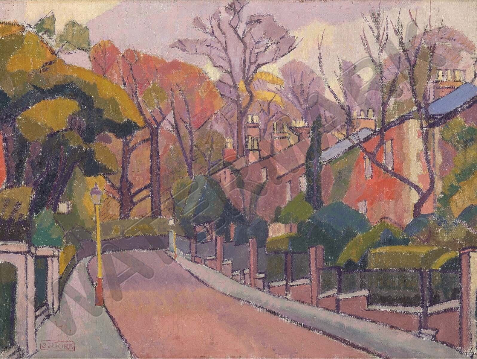 87975 Gore Cámbrian Road Richmond Decoración Estampado en Pared Póster