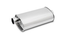 Vibrant Performance 1104 Streetpower Oval Muffler 2.00 Inletoutlet Center-o