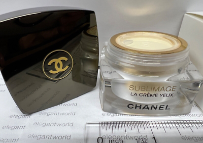 CHANEL SUBLIMAGE LA CRÈME YEUX Eye Cream 15 g / 0.5 oz. New White