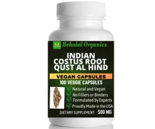 Indian costus 500mg Qust al Hind 100 veg capsules