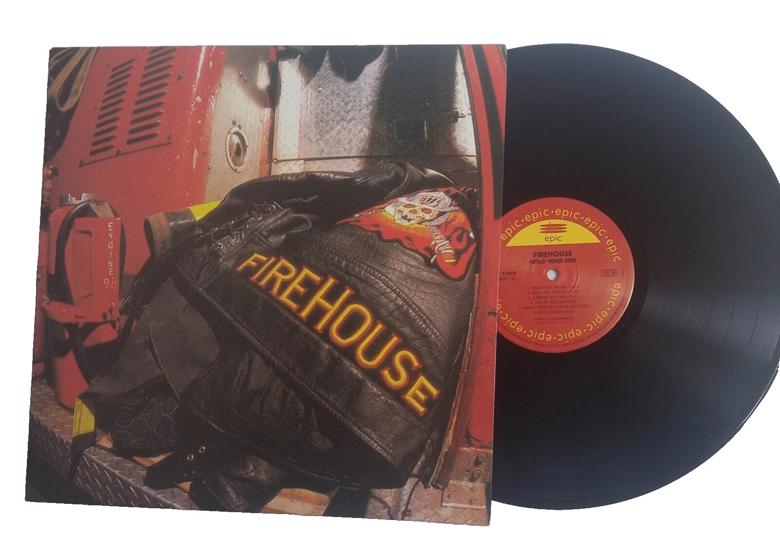 FireHouse Excellent (EX) Grading 33 RPM Speed Vinyl Records