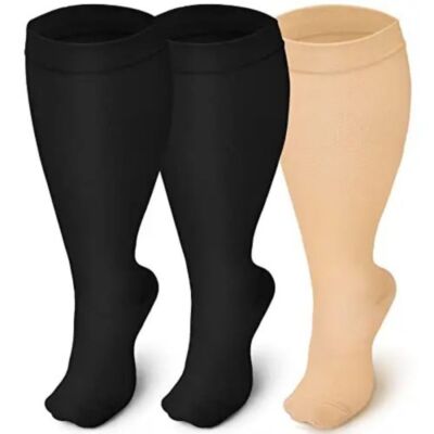 Weiche Stretch extra weite Socken Übergröße 7XL Wanderstiefel Gusssocke Lymphödem