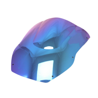 ばぶりん Dark Iridium Double Bubble Windscreen for Kawasaki Ninja ZX12R ZX