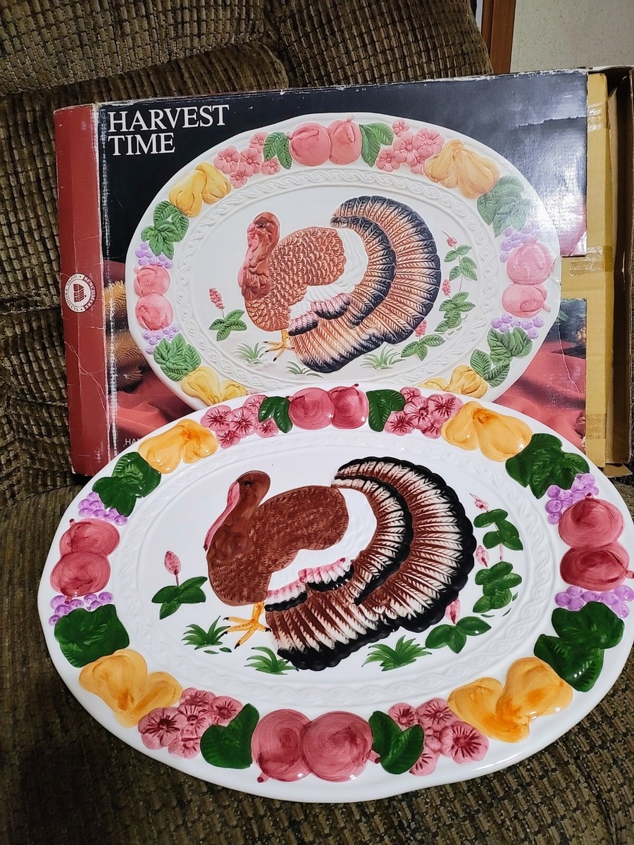 Clovelly Neptune Dinner Sets Turkey Platter Dish Clovelly Large