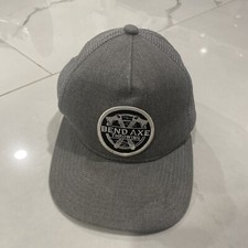 Gorra de béisbol Bend Axe gris Trucker’s Cap