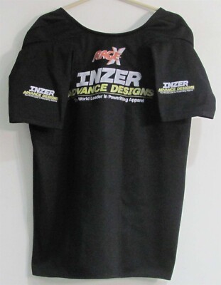 Inzer Rage X Shirt 50 Black 1'' Scoop/Sleeves Shortened 2''/Back Widened 4'' (LU)