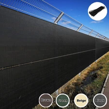 4' 5' 6' 8' tall Fence Privacy Screen Shade Cover Windscreen Mesh Garden Outdoor