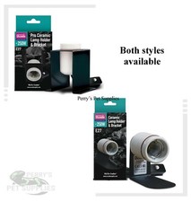 Arcadia Ceramic Lamp Holder & Bracket Pro with switch - BOTH STYLES AVAILABLE