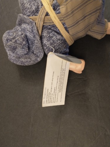 Russ The Country Folks Mr Hogmore Pig Peluche Cesto Testa di Legno Maiale Russ Cabina - Foto 6 di 6
