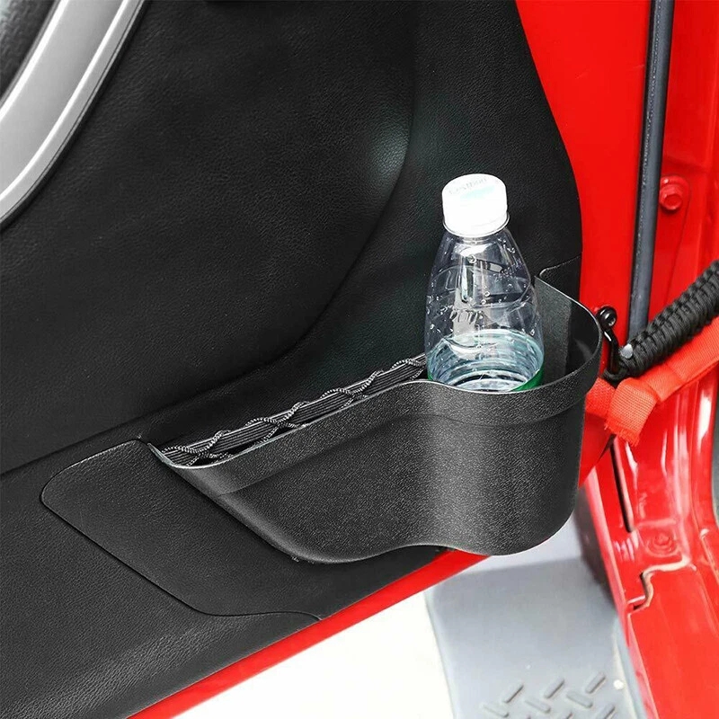 2PCS Rear Door Storage Box Organizer Tray for Jeep Wrangler JK 11-17 Accessories Foto 3 de 4