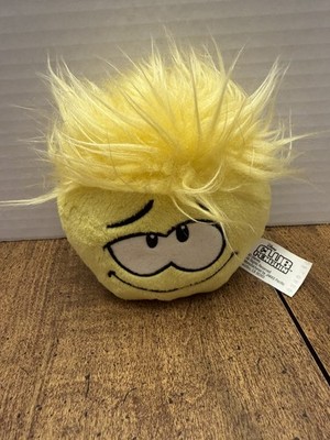 Disney Club Penguin Yellow Puffle Plush Collectible Stuffed Toy by JAKKS Pacific