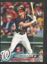 2018 Topps Baseball #261 - Andrew Stevenson RC - Washington Nationals 18-1992