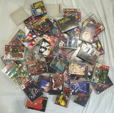 Lot of 40 Custom Non OEM N64 Protective Game Cases