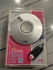 Sony D-EJ120 Personal CD Player, Silver NEW Rare Find, Free Shipping