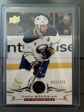 Upper Deck 2018-19 UD Exclusives Zach Bogosian #270 /100 Buffalo Sabres