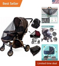 Universal Fit Baby Mosquito Net 2-Pack   Odorless  Stretchable Insect Barrier