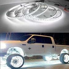 15.5in Pure White Wheel Ring Lights,576Leds Double Row Super pure white-15in