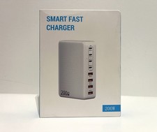 USB C Charger Block,200W GaN 8 Port.