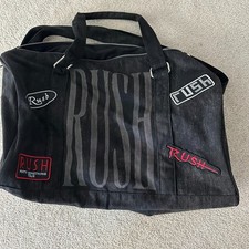 Rush 2026 Fifty Something VIP Tour Duffle Bag Official Geddy Lee Alex Lifeson