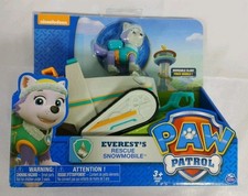 NEW Paw Patrol Everests Rescue Snowmobile Veh...