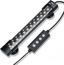 Submersible Aquarium LED Light Full Spectrum Hidden Fish Tank Light Adjustable