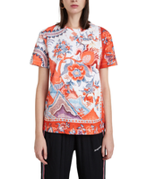 Desigual T-Shirt 20WWTKB8 Mehrfarbig Baumwolle Gr. 34 Xs Damen Kurzarm