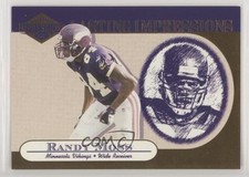 2001 Pacific Impressions Lasting Impressions Randy Moss #12 HOF ff8
