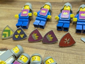 Lego 375 Yellow Castle 100% Original Box RARE Box Knights Vintage Knights Castle