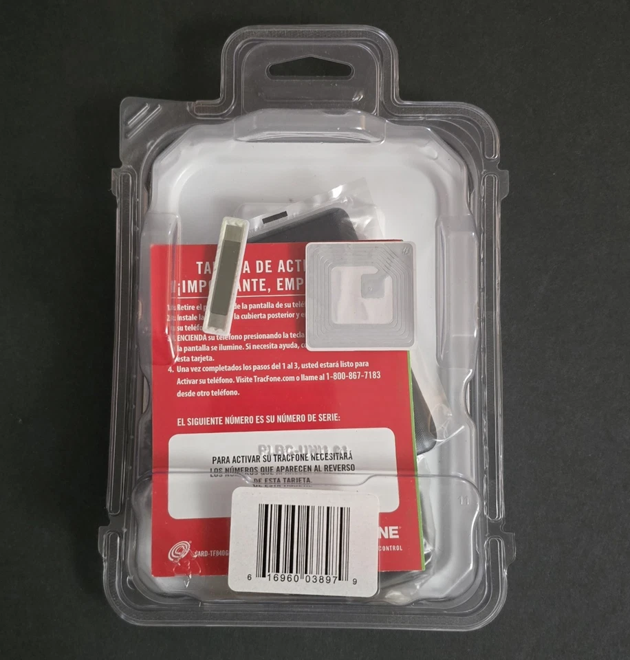 LG 840G Prepaid Phone TracFone Black New  - Image 2 of 4