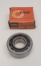 FAG 7202B-TVP Angular Contact Ball Bearing 15mm ID X 35mm OD X 11mm W 7202-B-TVP