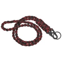 "21.7\" Paracord Halsband SchlüSselanhäNger Geflochten Stark SchlüSselband #4"