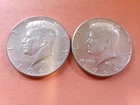 1 Pair of EF 1964 Kennedy Half Dollars! (90% Silver)