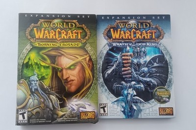 World Of Warcraft Expansion Sets The Burning Crusade and Wrath of the Lich King