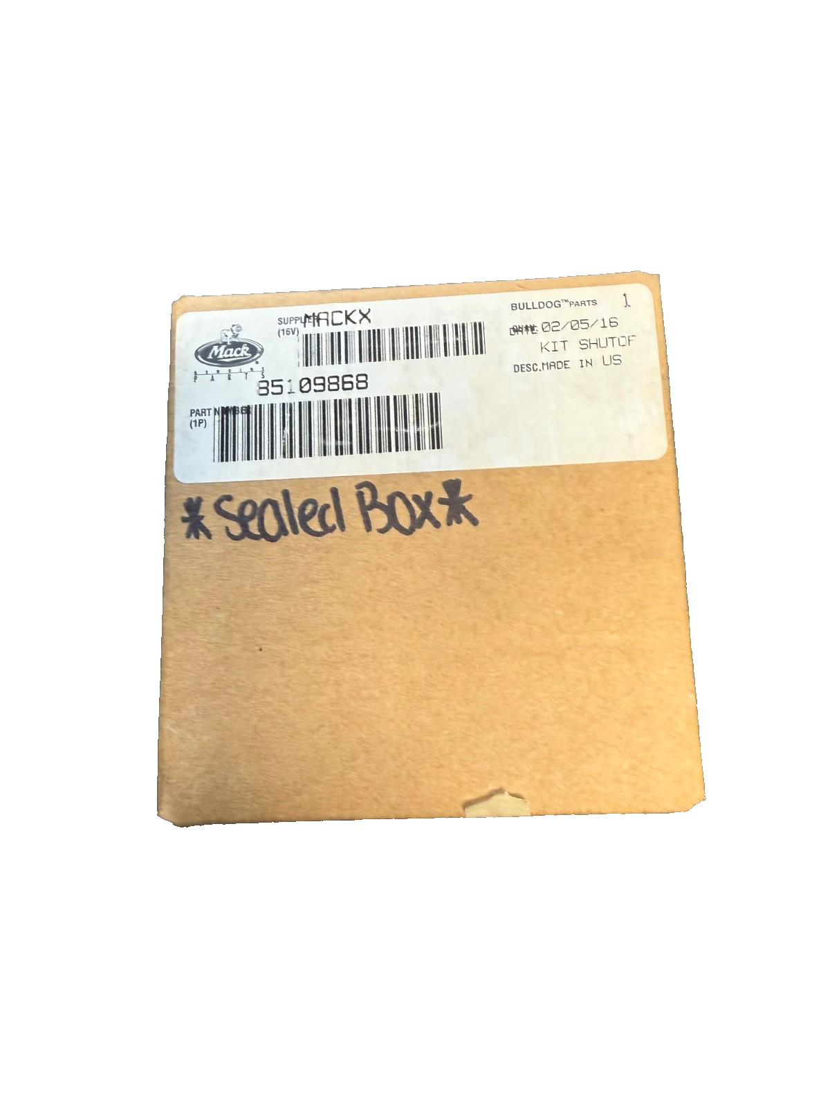 Mack OEM Shutoff Kit P/N: 85109868 **SEALED BOX**