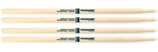 PROMARK Drumsticks Hickory Natural Finish Wood Tip 5A 2 Pair Set TXR5AW-2P 406 x