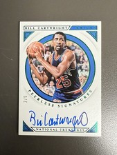 2018-19 National Treasures Bill Cartwright #PS-BCW Peerless Sigs. Emerald /5