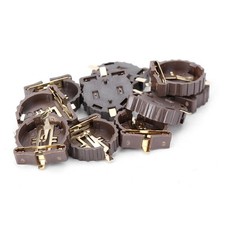 CR1220 Coin Button Battery Stock Socket Clip Battery Holder Case Set 10PCS