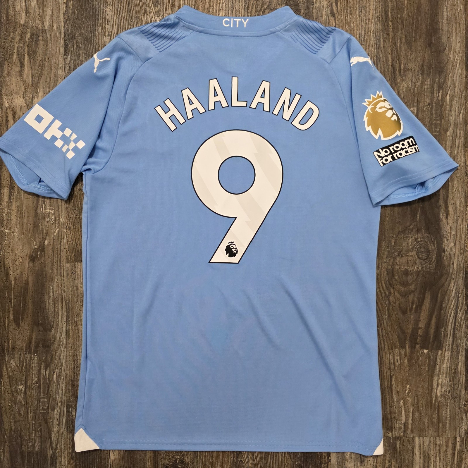 2024 Puma Manchester City Home Soccer Jersey Erling Haaland Men M
