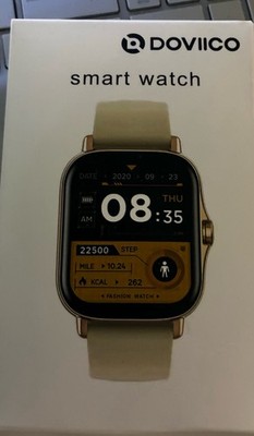 DOVIICO Smart Watch Pink Face And Band Made In China