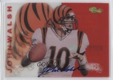 1995 Classic Images Four Sport Limited Edition Acetate /200 John Walsh Auto 0c3