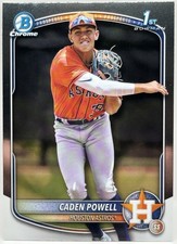 2025 Bowman Chrome - Prospects 1st Caden Powell #BCP-212 