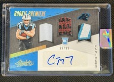 2017 Panini Absolute - Rookie Premiere Christian McCaffrey #209 # /99