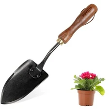 Garden Shovel Trowel - Gardening Hand Tools Heavy Duty Stainless Steel Shovel 