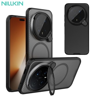 Nillkin Magnetic Flip Cover Clear Lens Stand Case For Huawei Honor Magic 8 Pro