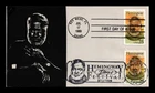 DR JIM STAMPS US COVER ERNEST HEMINGWAY LITERARY ARTS FDC DUAL CANCEL