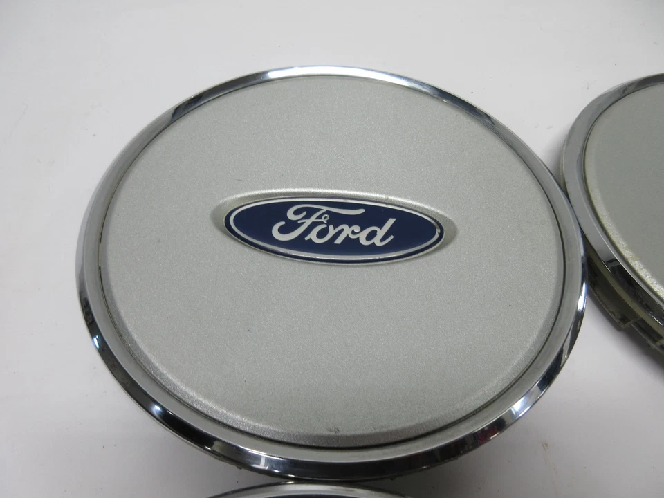 Ford Windstar 2001-2003 16" OEM tapas centrales plateadas 1F221A096AB 3425 - Juego/4* Foto 3 de 4