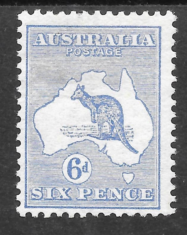AUSTRALIA SG9 1913/14 DIE2 MINT HINGED