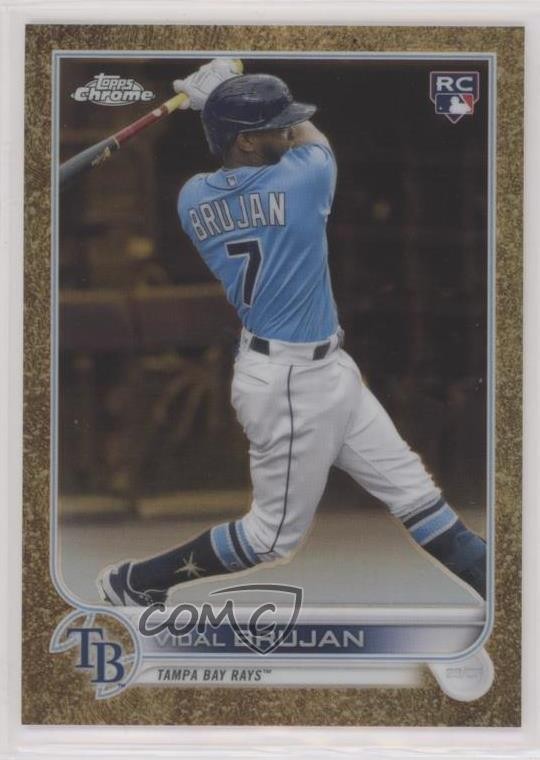 2022 Topps Gilded Collection 93/99 Vidal Brujan #138 Rookie RC 0it8
