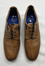 Nunn Bush New Haven Wingtip Oxford 84849 Men’s Brown Comfort Gel Shoes. Size 11